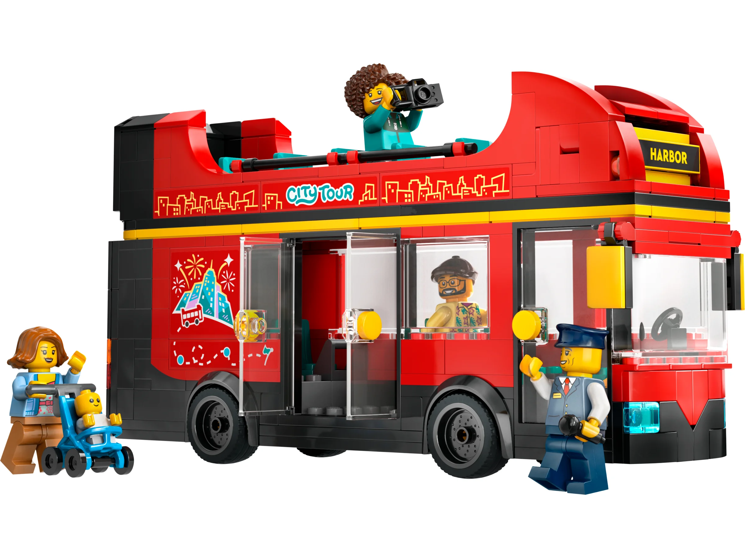 LEGO 60407 - LEGO 60407 Autobuz Turistic Supraetajat: O Călătorie Prin Inima Orașului LEGO