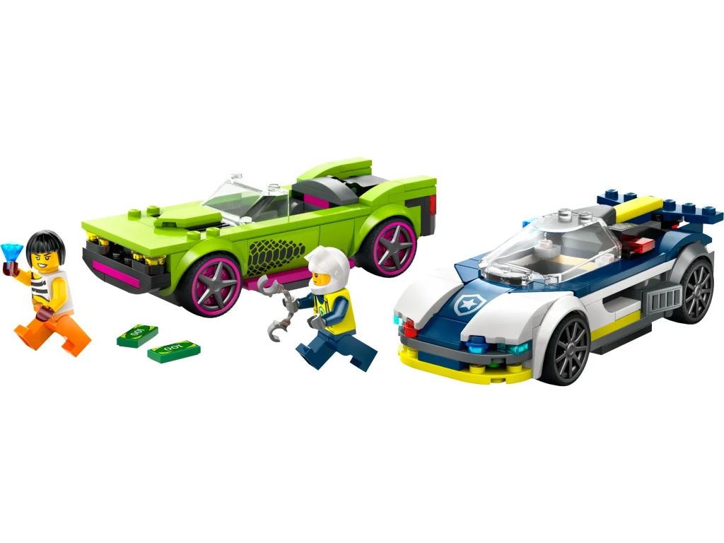 LEGO 60415 - LEGO City 60415 Urmărire cu Mașina de Poliție și Muscle Car: Analiză Completă