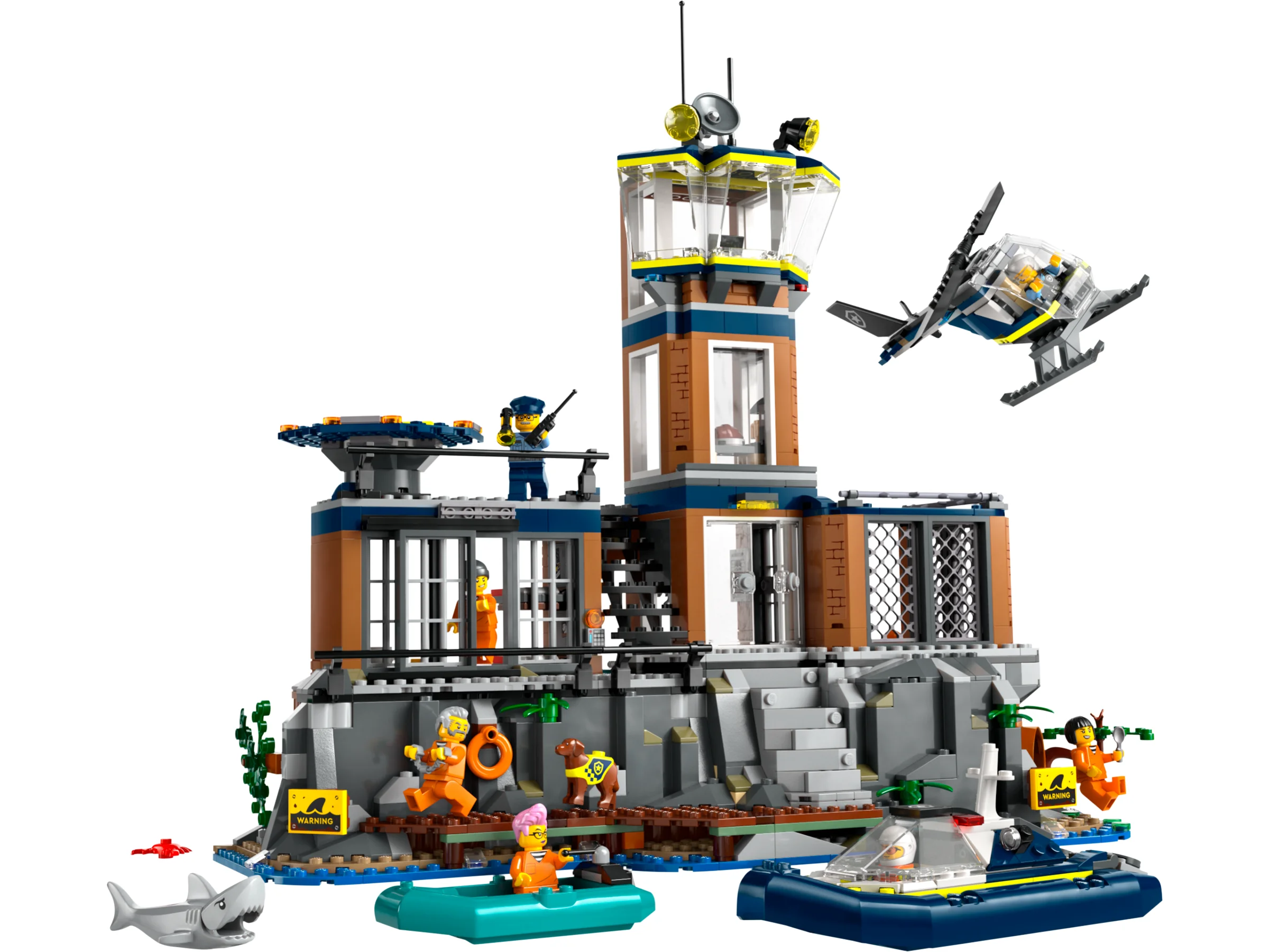 LEGO 60419 - LEGO 60419 Insula Închisoare a Poliției: Prezentare detaliată