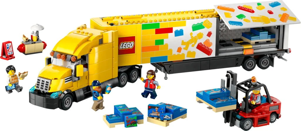 LEGO 60440 - Recenzie LEGO 60440 Camionul de livrări: Un clasic modern plin de surprize