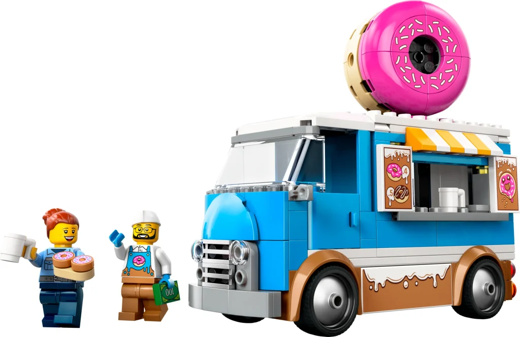LEGO 60452 - LEGO City 60452 Camionul cu gogoși: Prezentare detaliată a setului