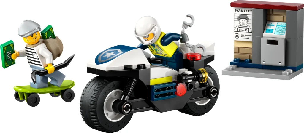 LEGO 60455 - LEGO 60455 Motocicleta de Poliție: Analiză detaliată a setului City