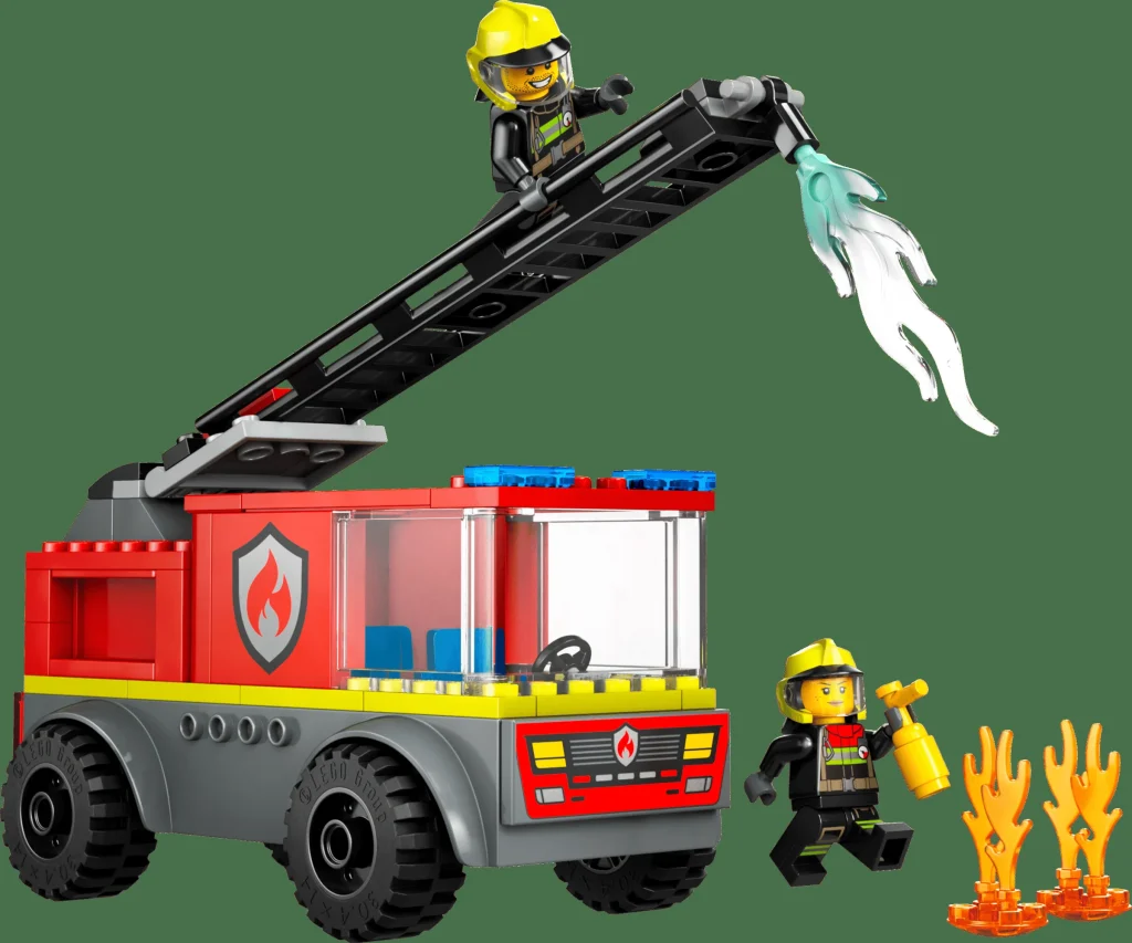 LEGO 60463 - LEGO City 60463 Mașina Electrică de Pompieri: Prezentarea Setului pentru Micii Eroi