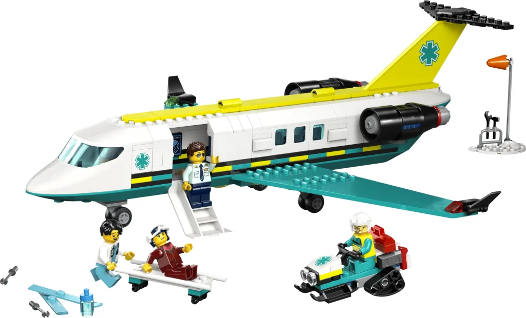 LEGO 60465 - LEGO 60465 Ambulanța Aeriană: O Privire Detaliată Asupra Elicopterului de Salvare