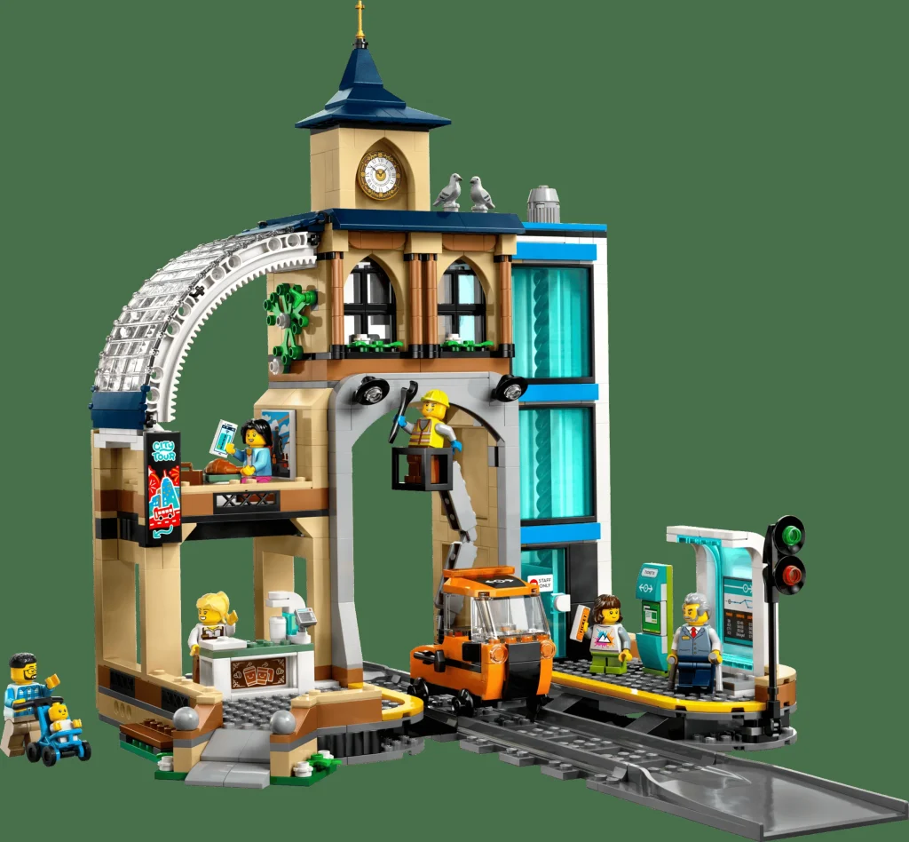 LEGO 60469 - LEGO 60469 Gara Centrală: O prezentare detaliată a centrului feroviar din LEGO City