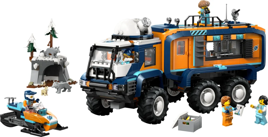 LEGO 60471 - LEGO City 60471 Camionul Arctic: O expediție epică pe gheață