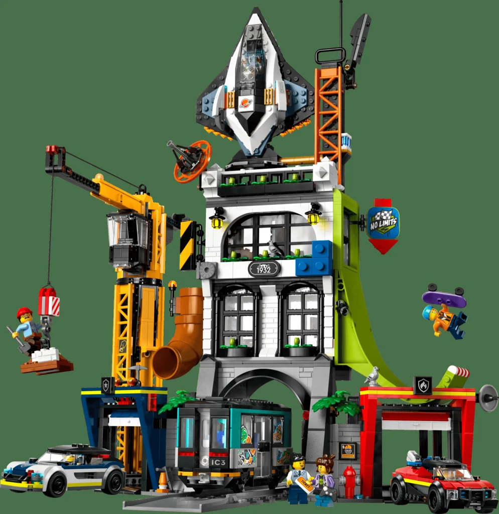 LEGO 60473 - Recenzie LEGO City 60473 The City Tower: Un zgârie-nori al imaginației