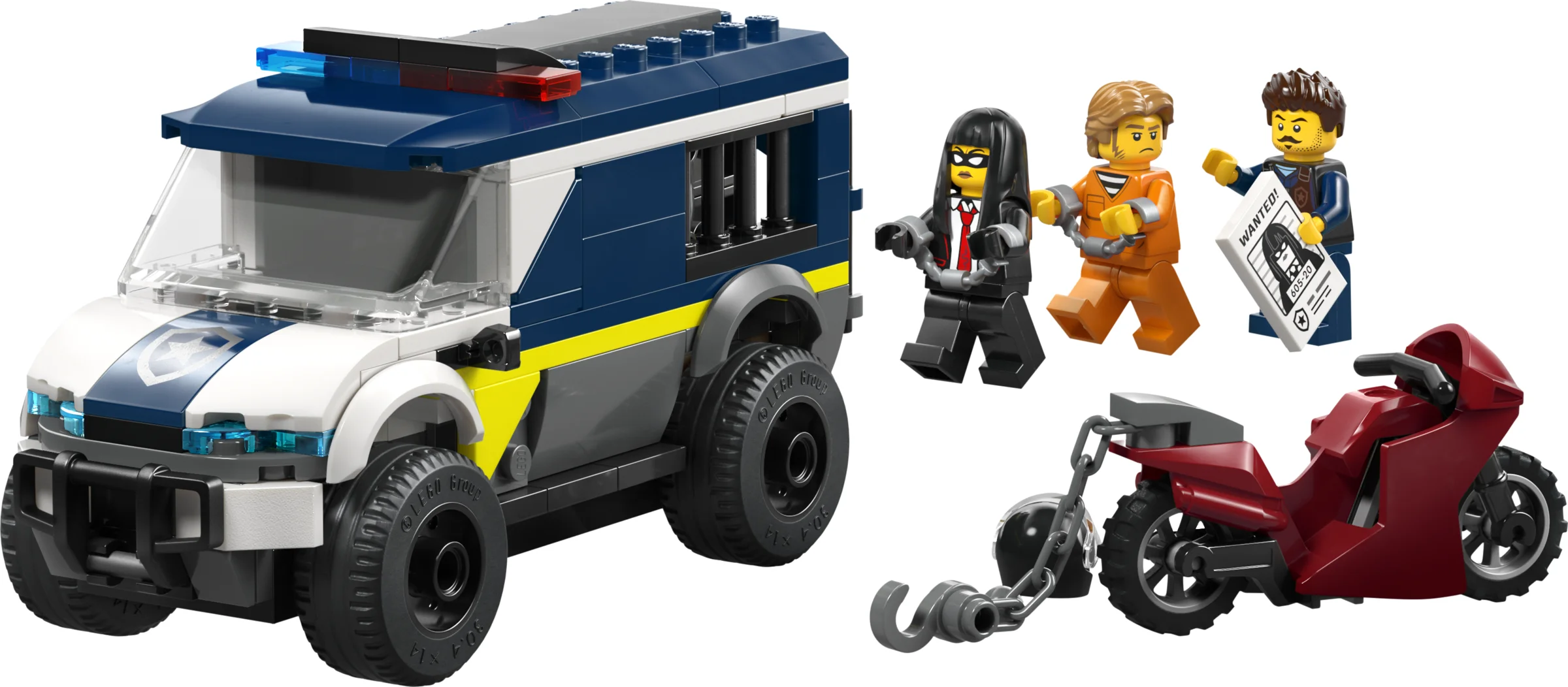 LEGO 60479 - LEGO 60479 Dacia de Transport Prizonieri: Analiză detaliată a setului de poliție