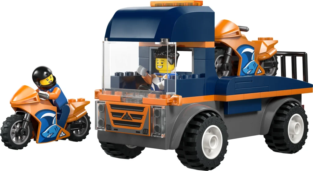 LEGO 60491 - LEGO City 60491 Transportator de Motociclete: O Introducere în Lumea Vehiculelor