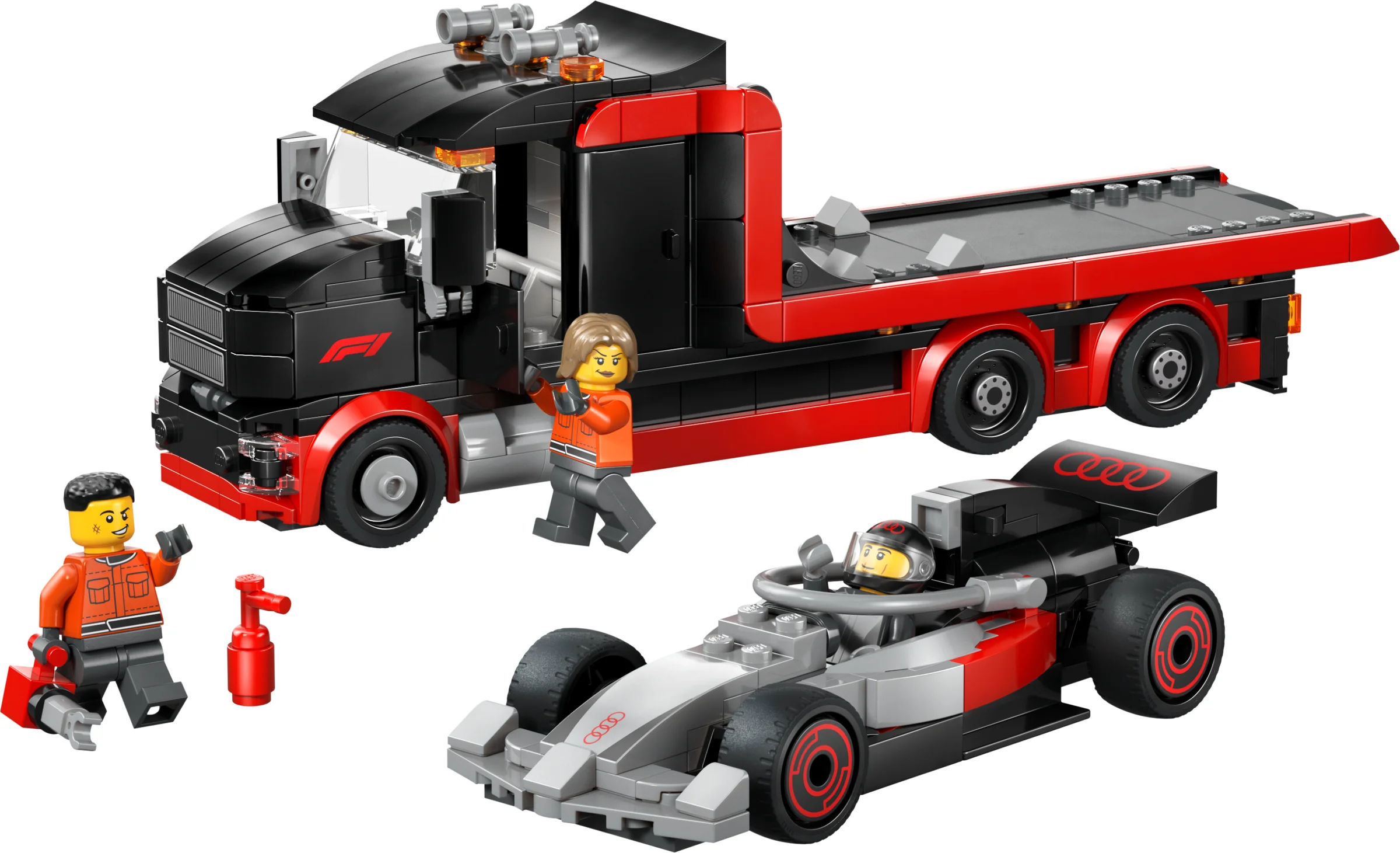 LEGO 60493 - LEGO 60493 Camion de Prezentare F1 cu Mașină de Curse Audi F1: Analiză Detaliată