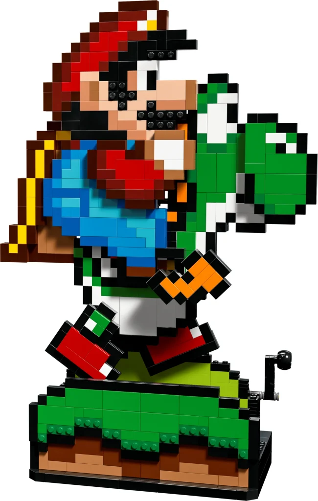 LEGO 71438 - Recenzie LEGO 71438 Super Mario World: Mario & Yoshi - O capodoperă pixelată în mișcare