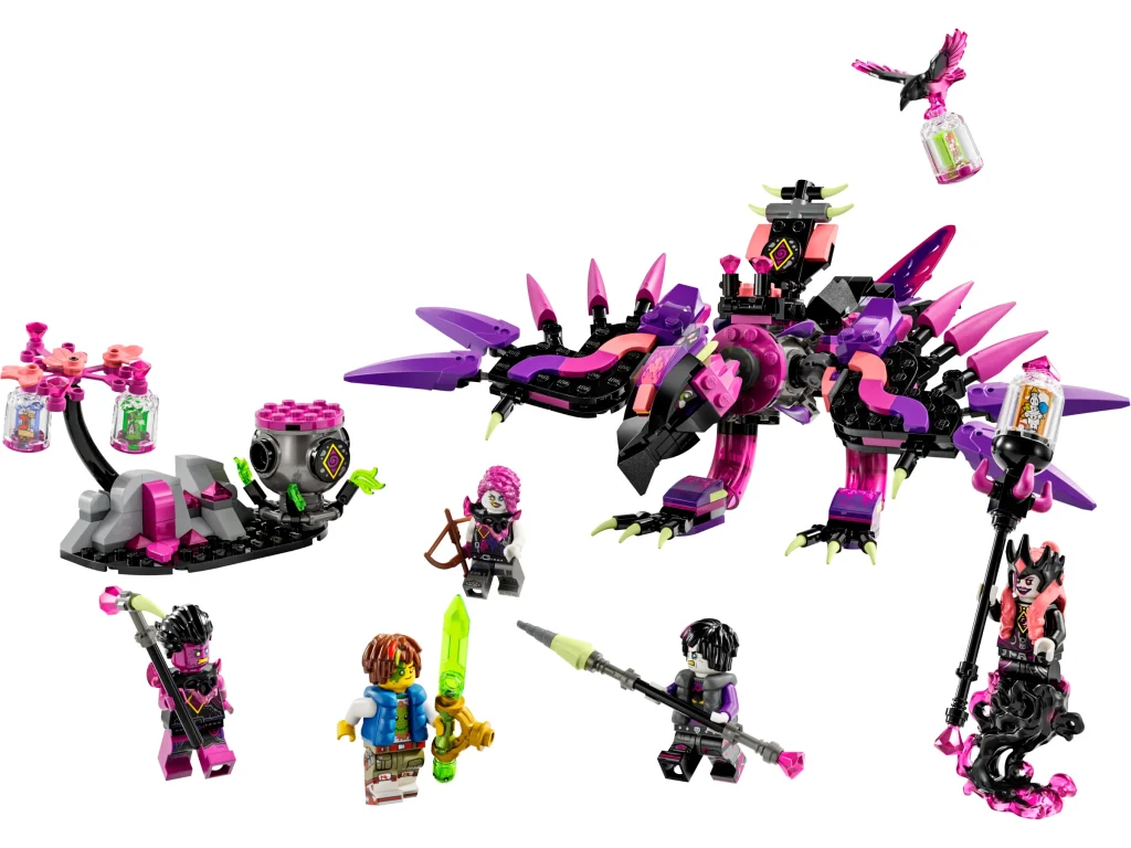 LEGO 71483 - Recenzie LEGO Dreamzzz 71483 Creaturile de coșmar ale Vrăjitoarei Niciodată