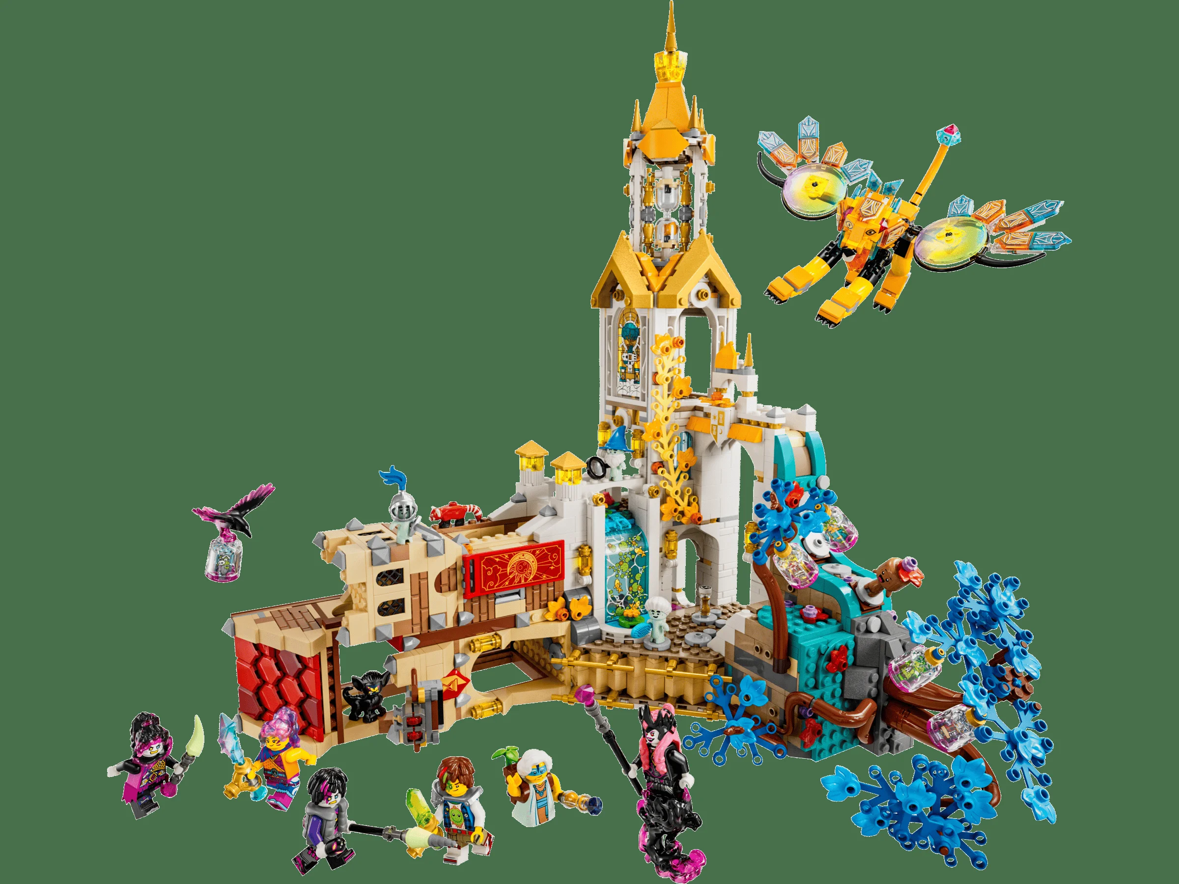 Imagine detaliată a castelului Nocturnia LEGO Dreamzzz (71486).