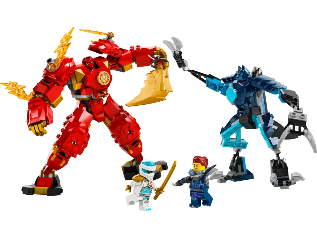 LEGO 71808 - Recenzie LEGO Ninjago 71808 Robotul de foc elemental al lui Kai: O construcție creativă și accesibilă