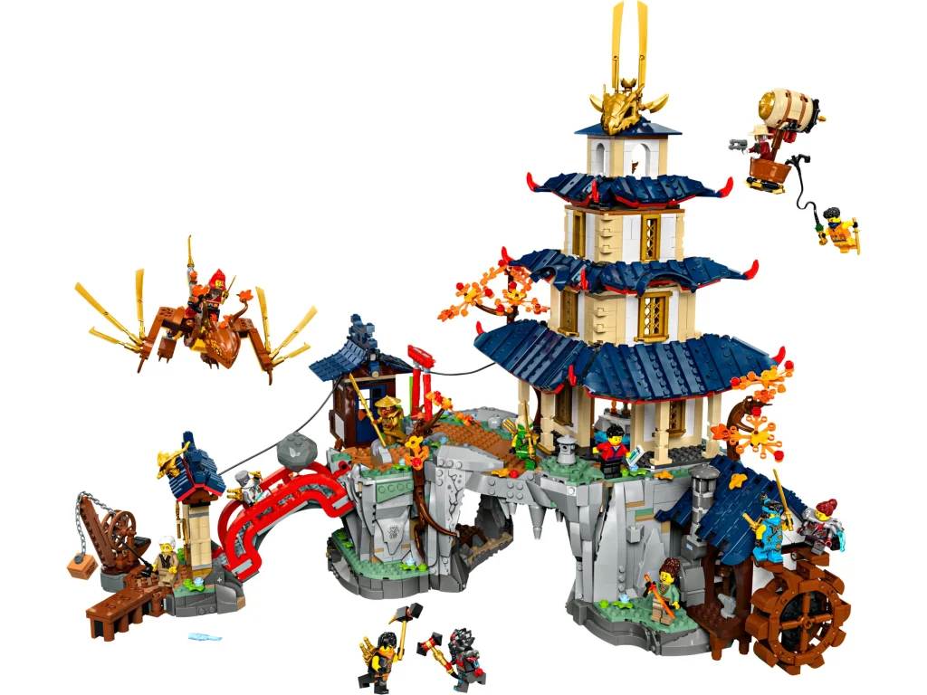 LEGO 71814 - Recenzie LEGO Ninjago 71814 Tournament Temple City: O capodoperă plină de secrete