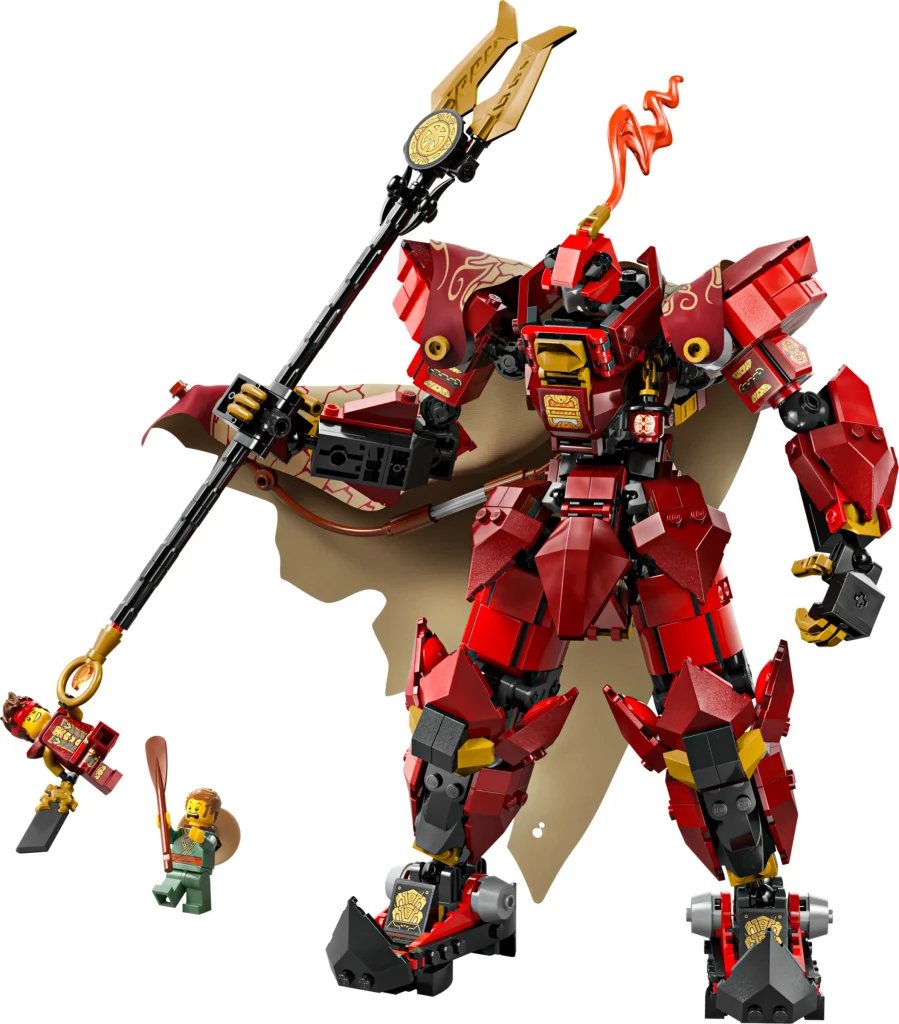 LEGO 71846 - Recenzie LEGO Ninjago 71846 The Fire Knight Mech: Un gigant de foc în noua eră Ninjago
