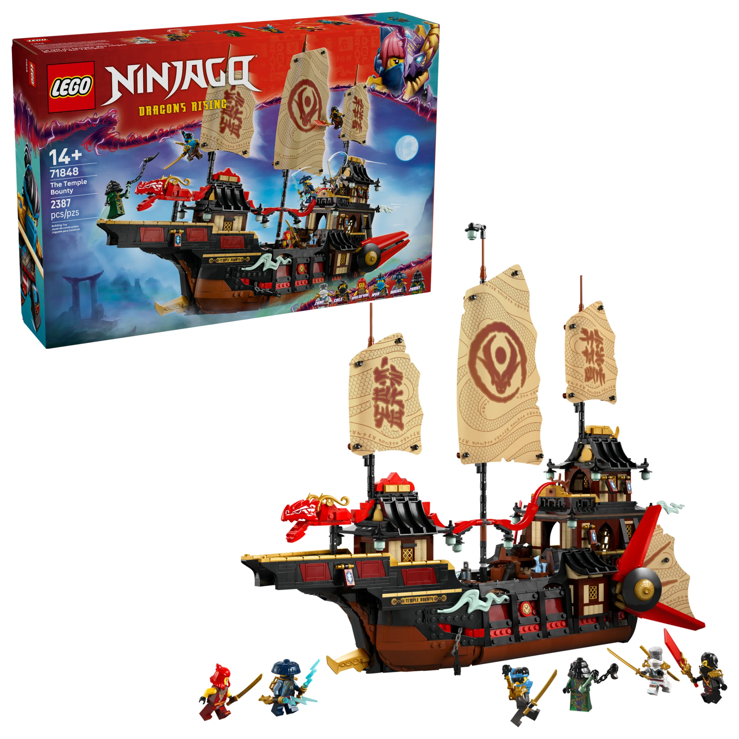 Imagine cu setul LEGO Ninjago 71848, 