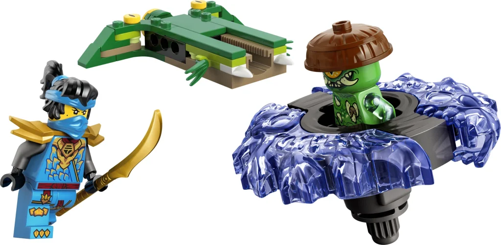 LEGO 71849 - LEGO 71849 Nya vs. Mutation Monster Spinner: Prezentare detaliată a setului de luptă