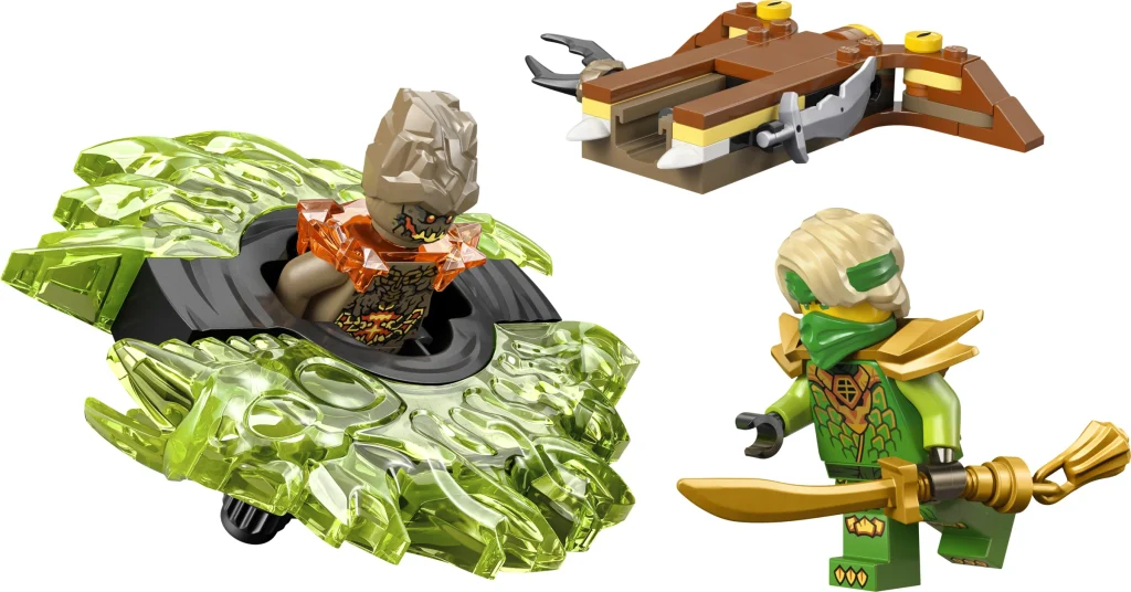 LEGO 71850 - LEGO 71850 Lloyd vs. Earth Monster Spinner: Prezentare detaliată a noului set de acțiune Ninjago