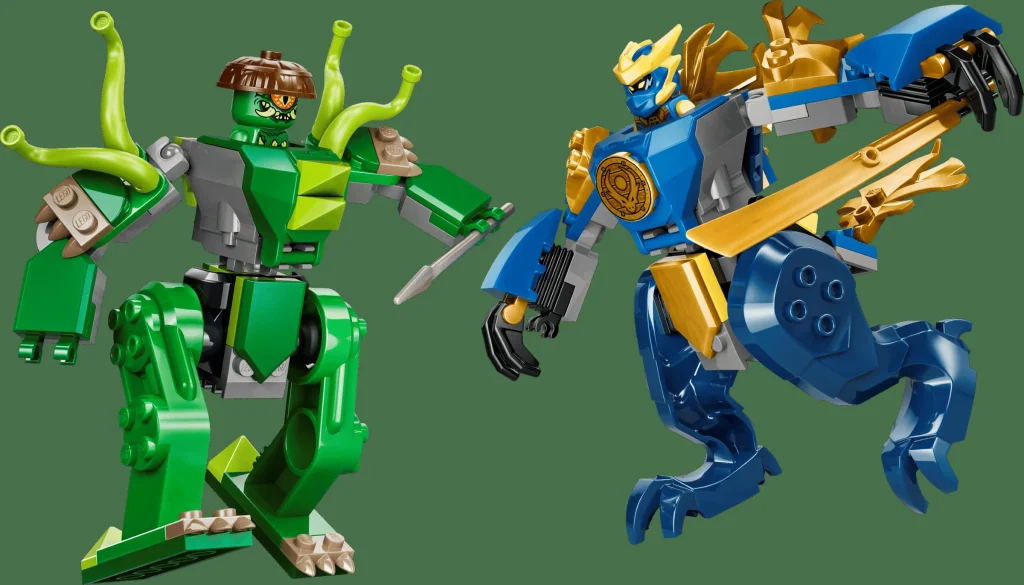 LEGO 71853 - LEGO 71853 Bătălia Robotului Dragon al lui Jay: O Primă Aventură Ninjago pentru Cei Mici