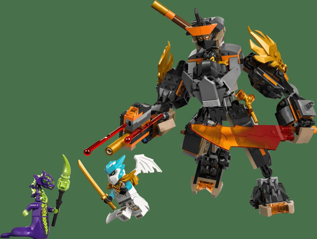 LEGO 71854 - LEGO Ninjago 71854 Cole's Mission Mech: Analiza detaliată a robotului de misiune