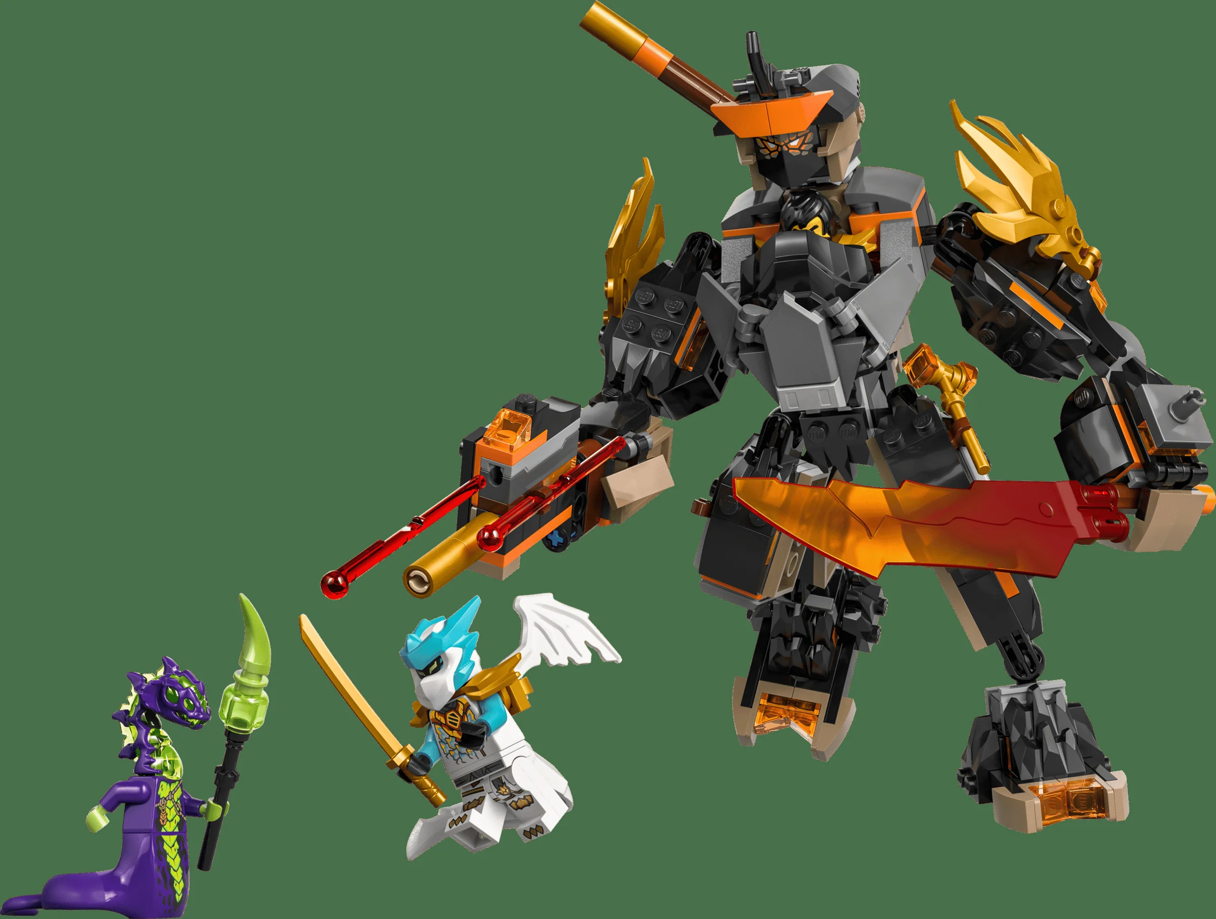 LEGO 71854 - LEGO Ninjago 71854 Cole's Mission Mech: Analiza detaliată a robotului de misiune