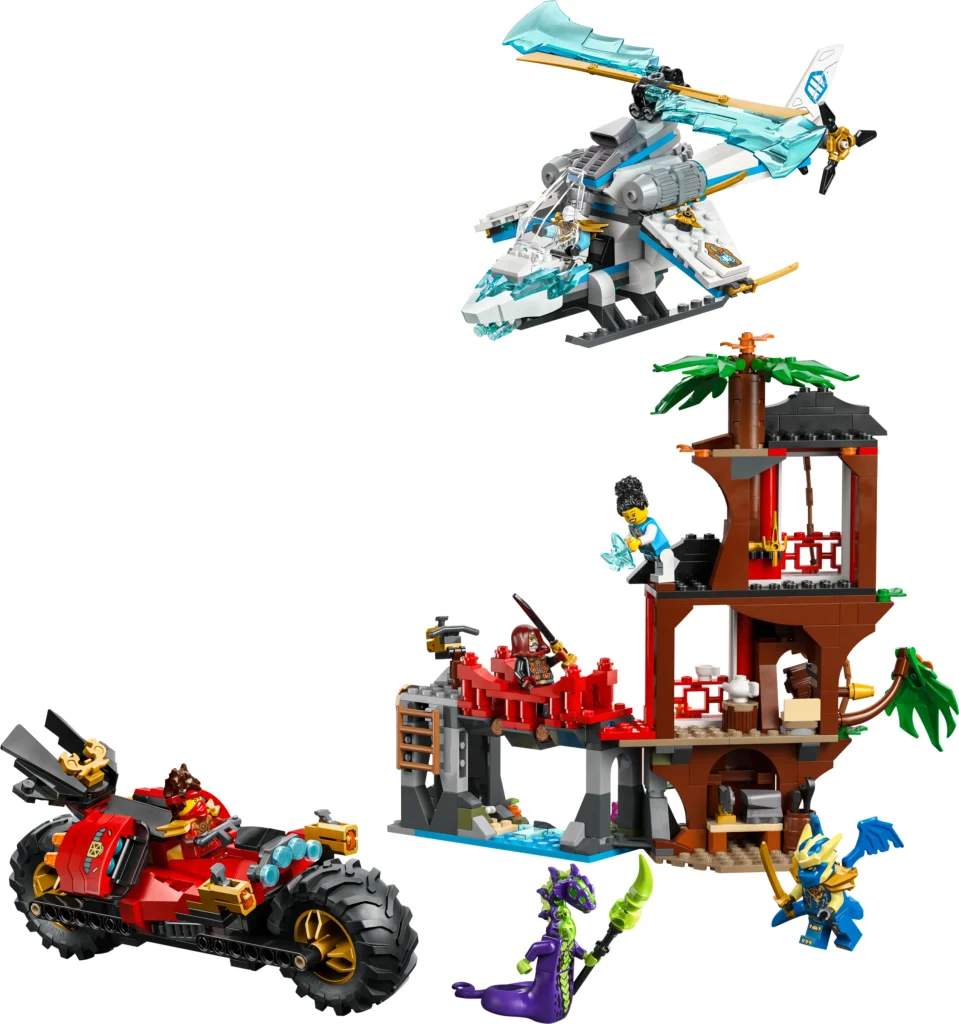 LEGO 71857 - LEGO® Ninjago 71857 Bătălia dintre Vehiculul Ninja și Casa din Copac - Analiză completă
