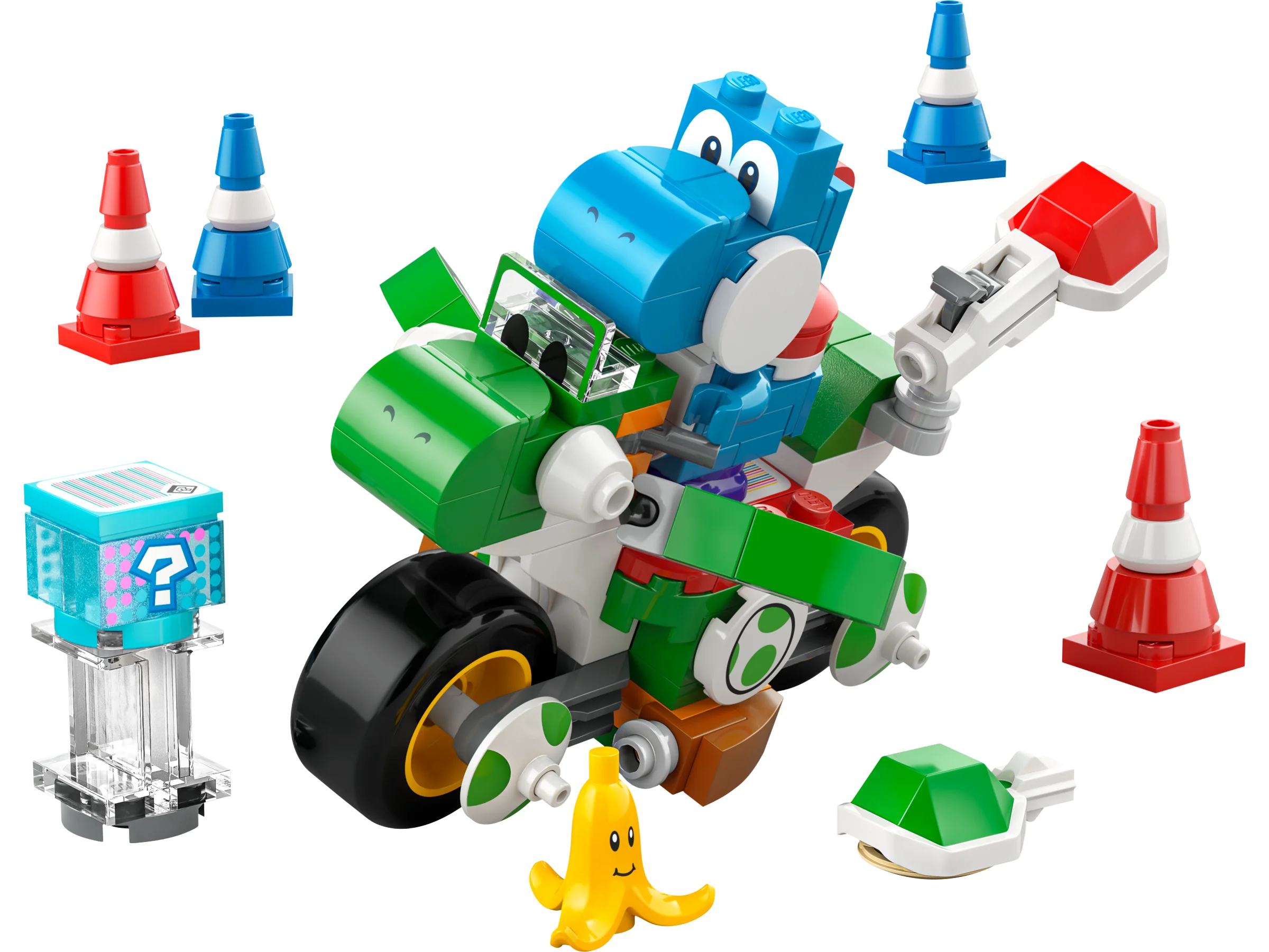 LEGO 72031 - LEGO 72031 Motocicleta lui Yoshi: O cursă rapidă în universul Mario Kart