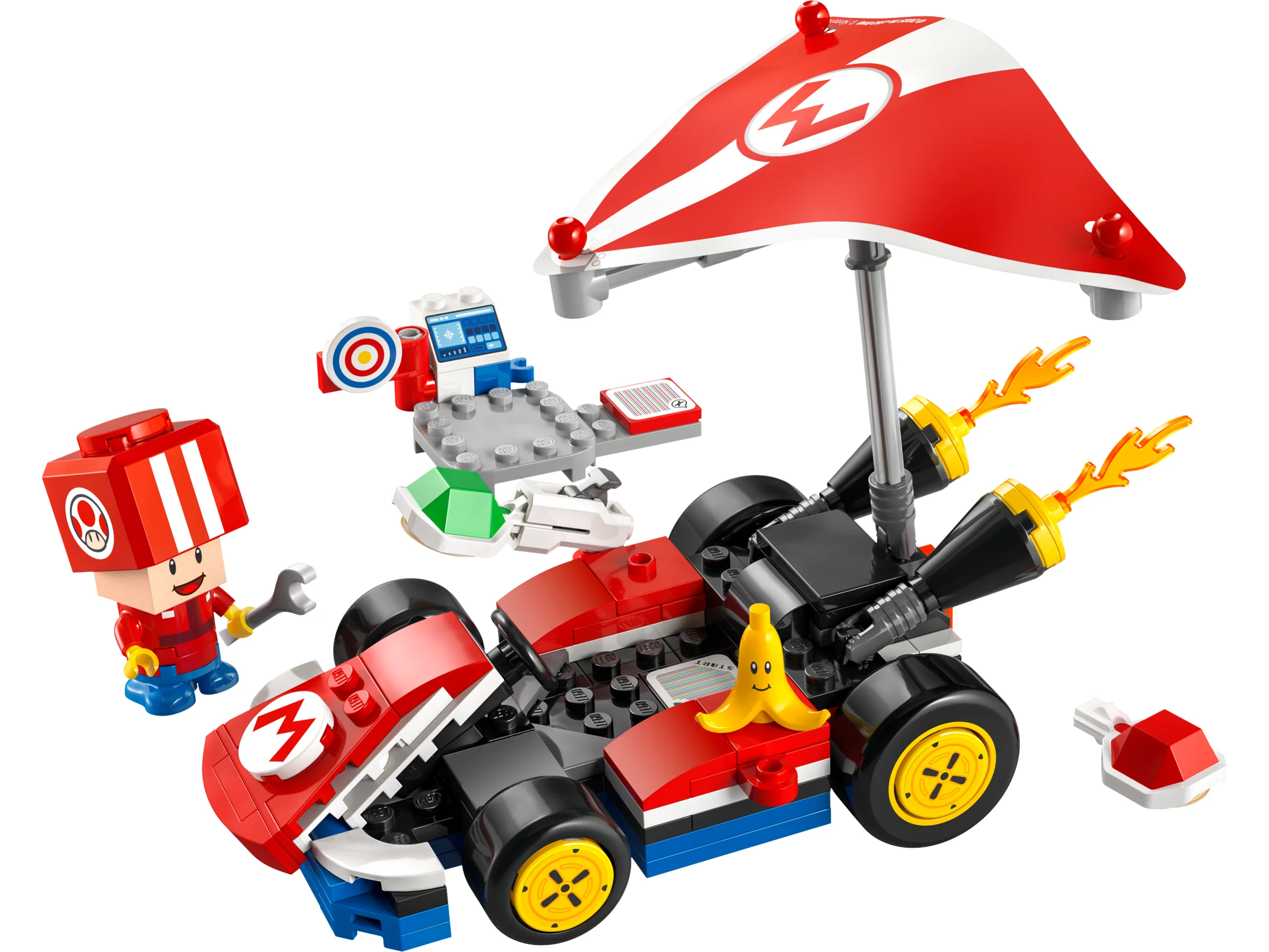 LEGO 72032 - Recenzie LEGO Super Mario 72032 Standard Kart: Startul perfect în cursele Mario Kart