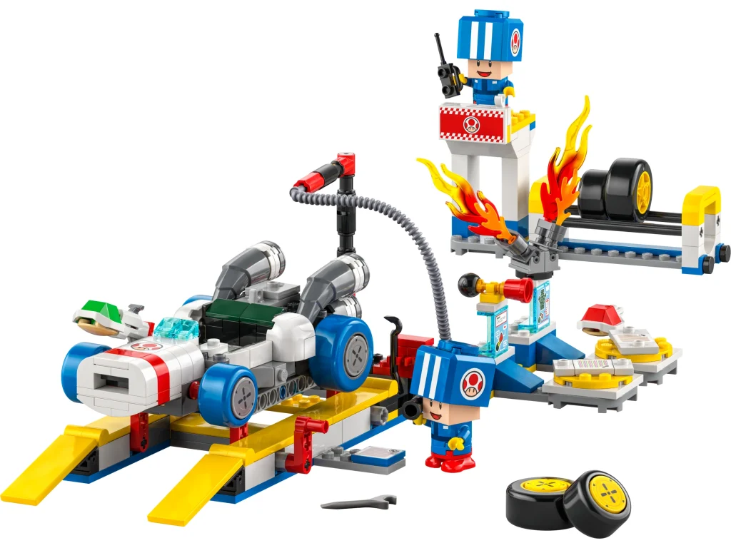 LEGO 72035 - LEGO Super Mario 72035 Garajul lui Toad: Prezentare completă a setului Mario Kart