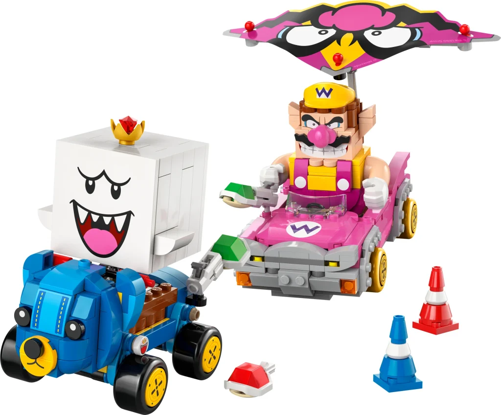 LEGO 72038 - LEGO 72038 Wario & King Boo: O Cursă Legendară din Cărămizi Mario Kart