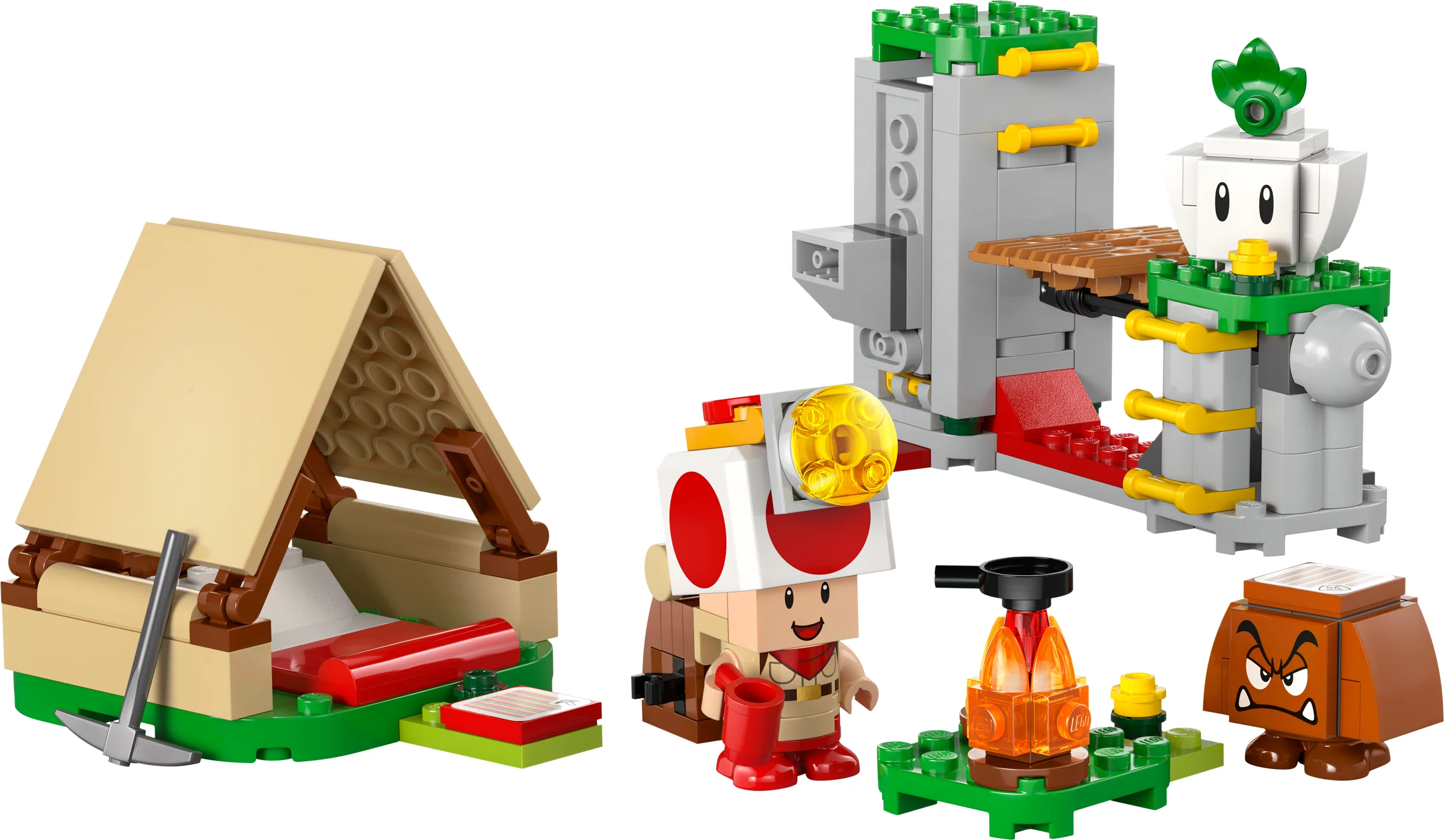 LEGO 72040 - LEGO 72040 Captain Toad's Camp: O explorare detaliată a setului de expansiune