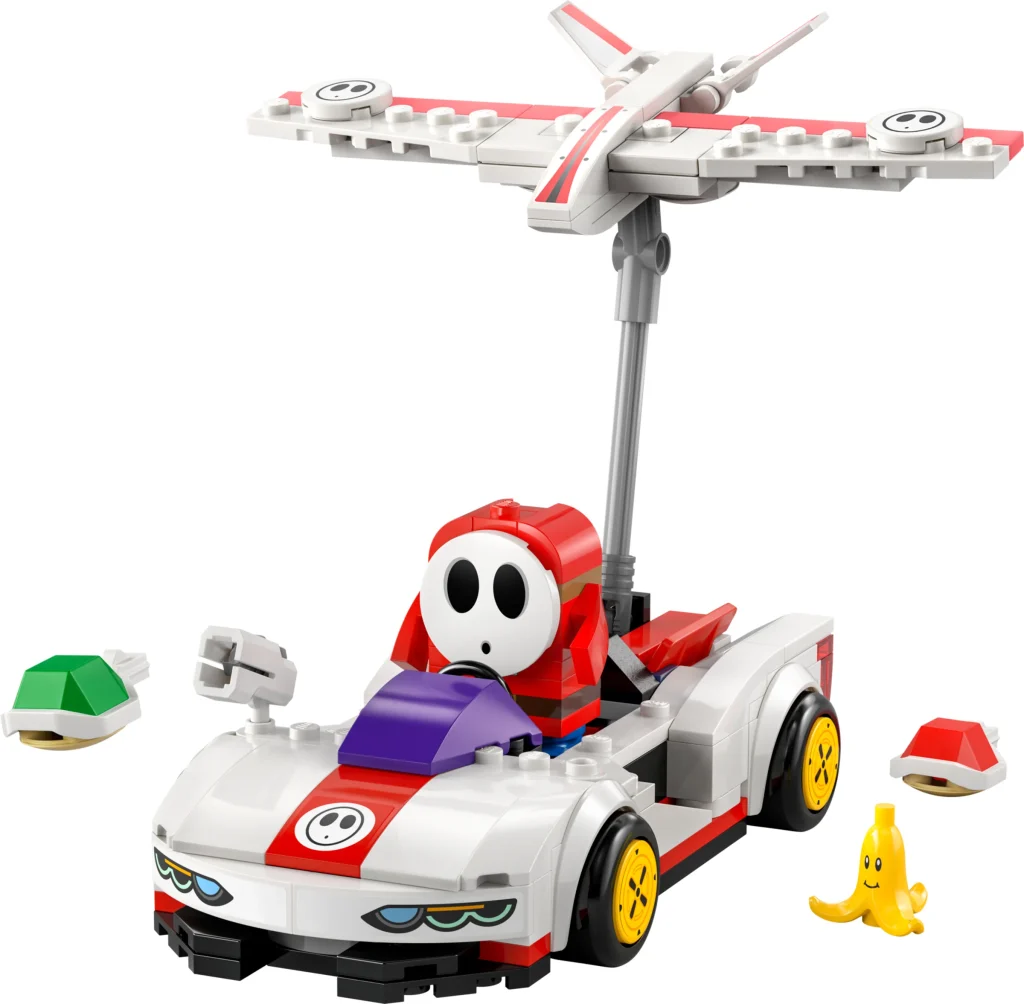 LEGO 72045 - LEGO 72045 Shy Guy & P-Wing: Prezentarea detaliată a setului Mario Kart