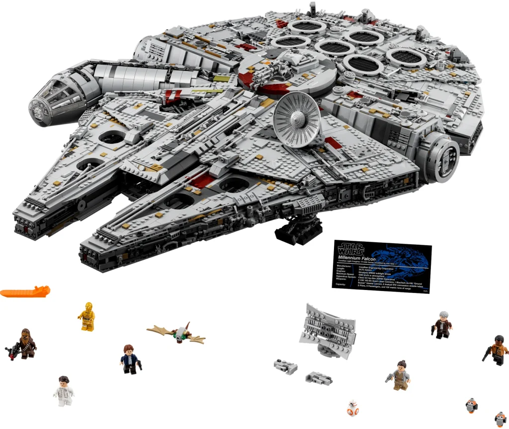 LEGO 75192 - LEGO 75192 Millennium Falcon - Recenzia supremă a fiarei de 7541 de piese
