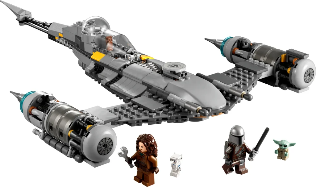 LEGO 75325 - Recenzie LEGO 75325 N-1 Starfighter al Mandalorianului: Viteză, stil și minifigurine de top