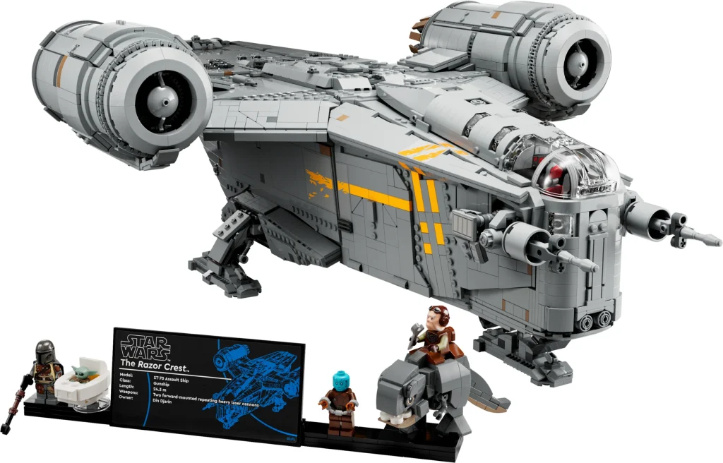 LEGO 75331 - Recenzie LEGO Star Wars 75331 The Razor Crest: O capodoperă UCS pentru fanii Mandalorian