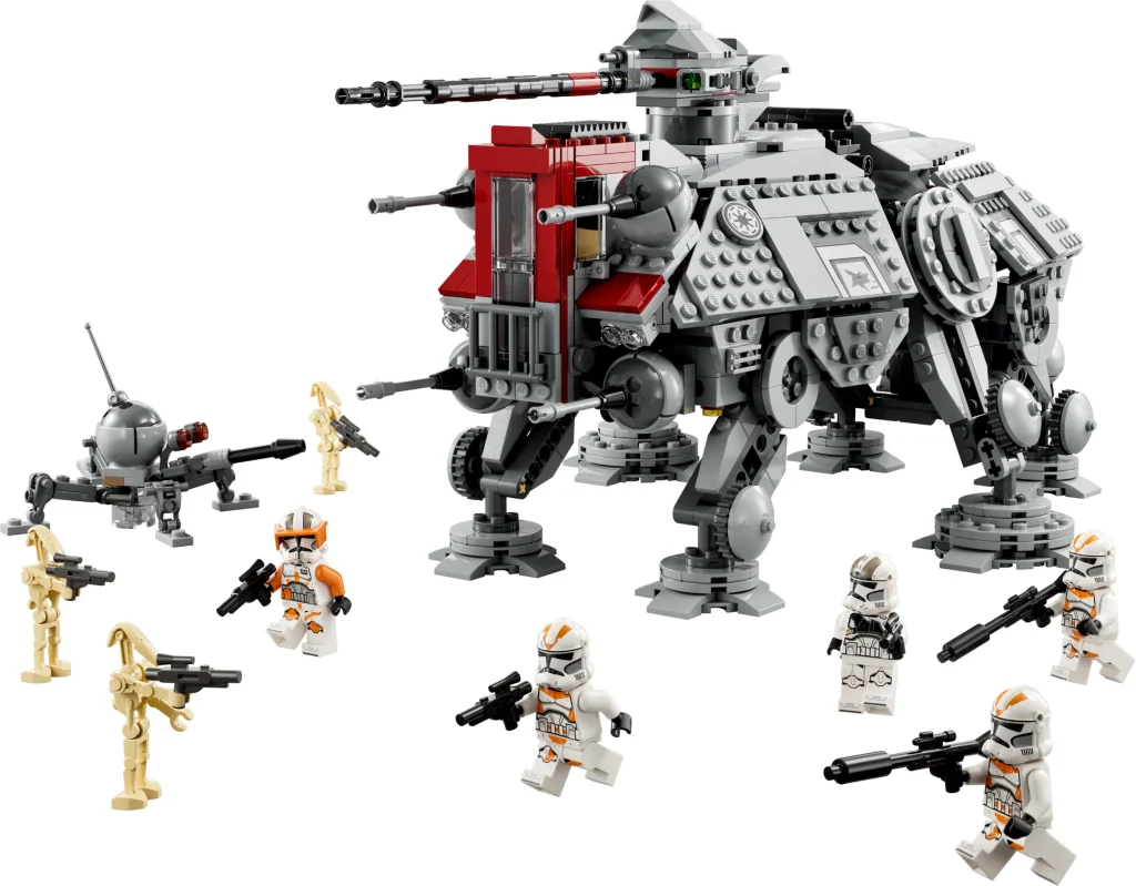 LEGO 75337 - Recenzie LEGO Star Wars 75337 AT-TE Walker: Comandantul Cody se întoarce