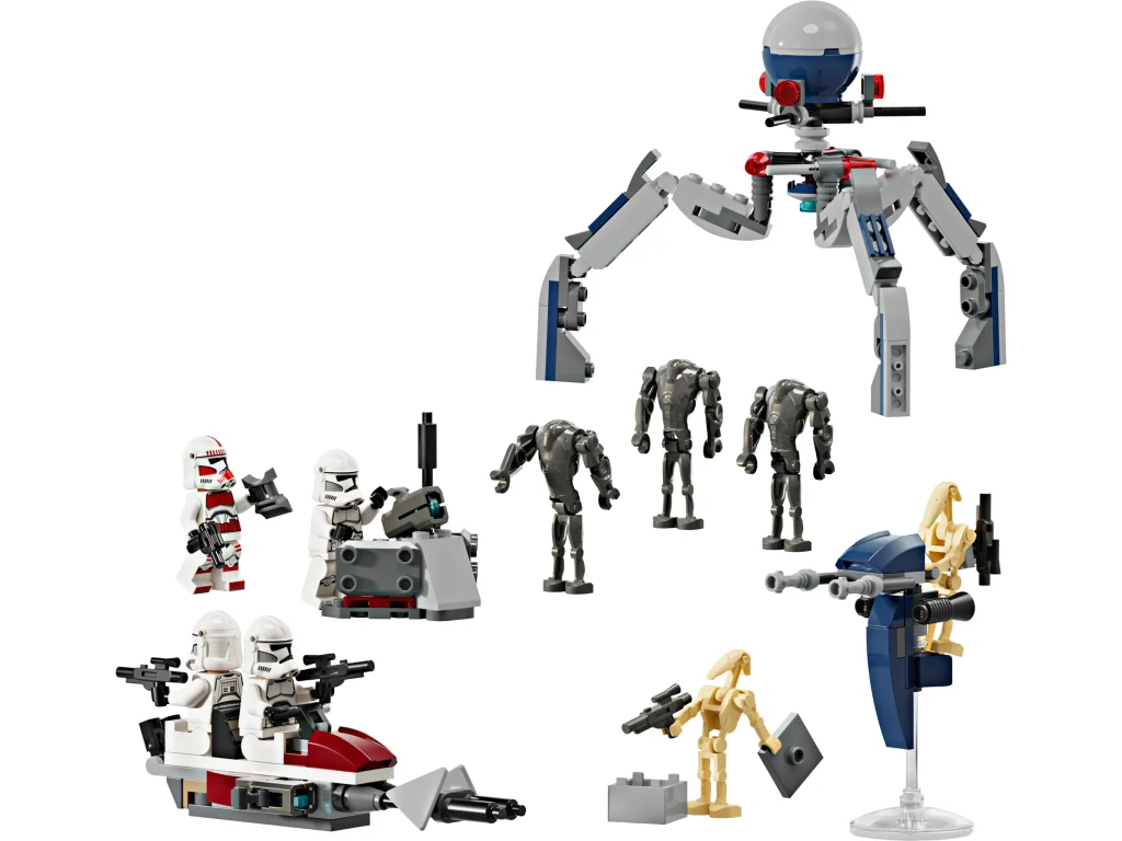 LEGO 75372 - LEGO 75372 Pachet de luptă Clone Trooper & Battle Droid: Analiză completă