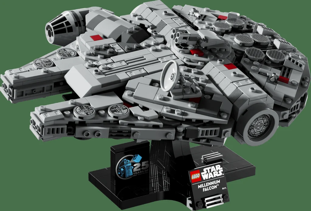 LEGO 75375 - Recenzie LEGO Star Wars 75375 Millennium Falcon: O bijuterie la scară medie