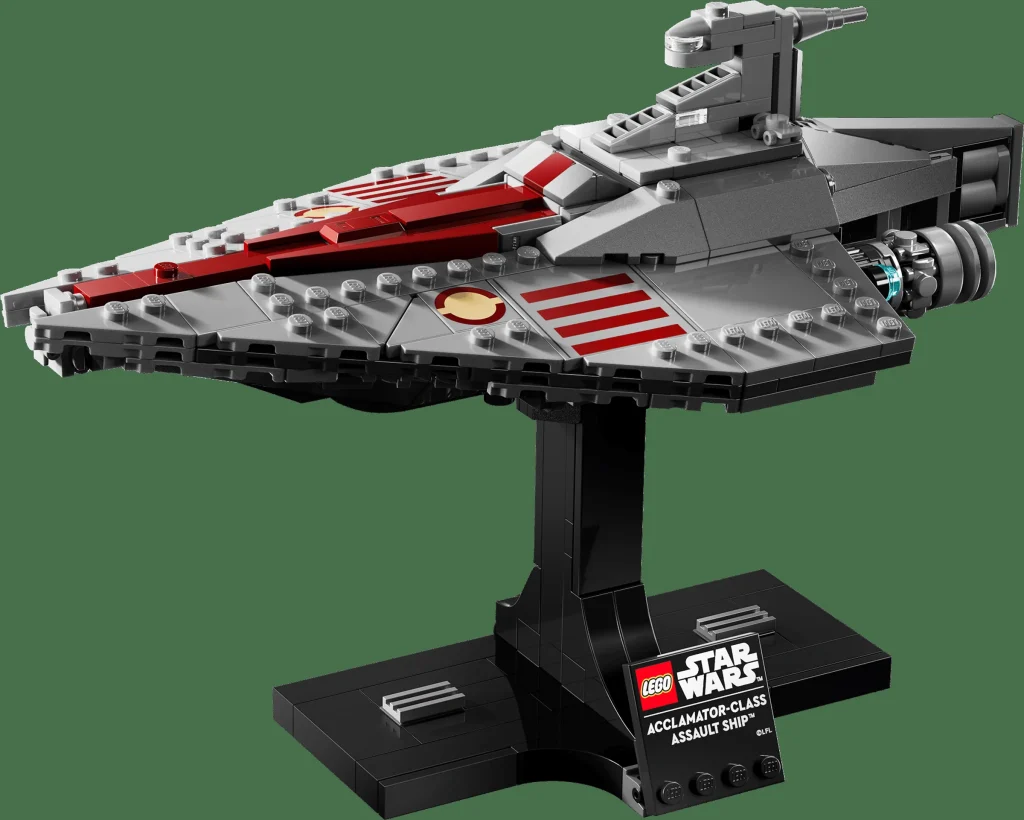 LEGO 75404 - Recenzie LEGO Star Wars 75404 Acclamator-class Assault Ship: O bijuterie subestimată a Republicii