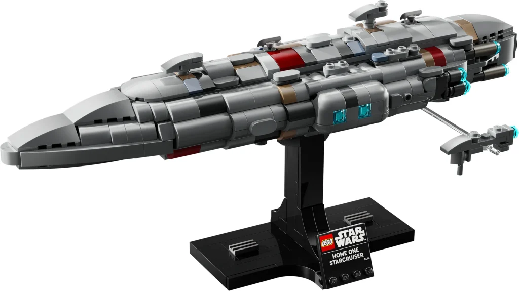 LEGO 75405 - Recenzie LEGO Star Wars 75405 Home One Starcruiser: O legendă rebelă la scară midi
