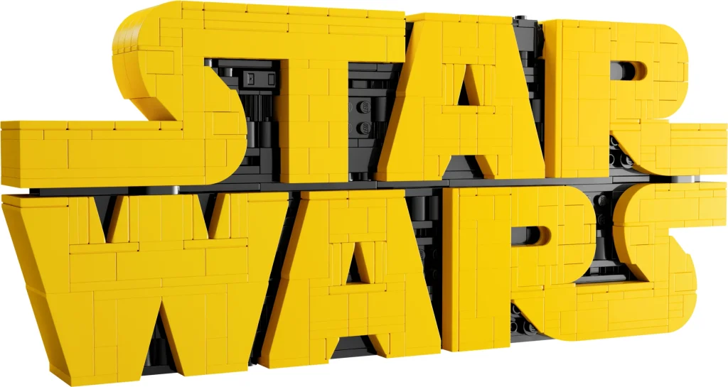 LEGO 75407 - Recenzie LEGO 75407 Brick-Built Star Wars Logo: Emblema galaxiei, construită din cărămizi