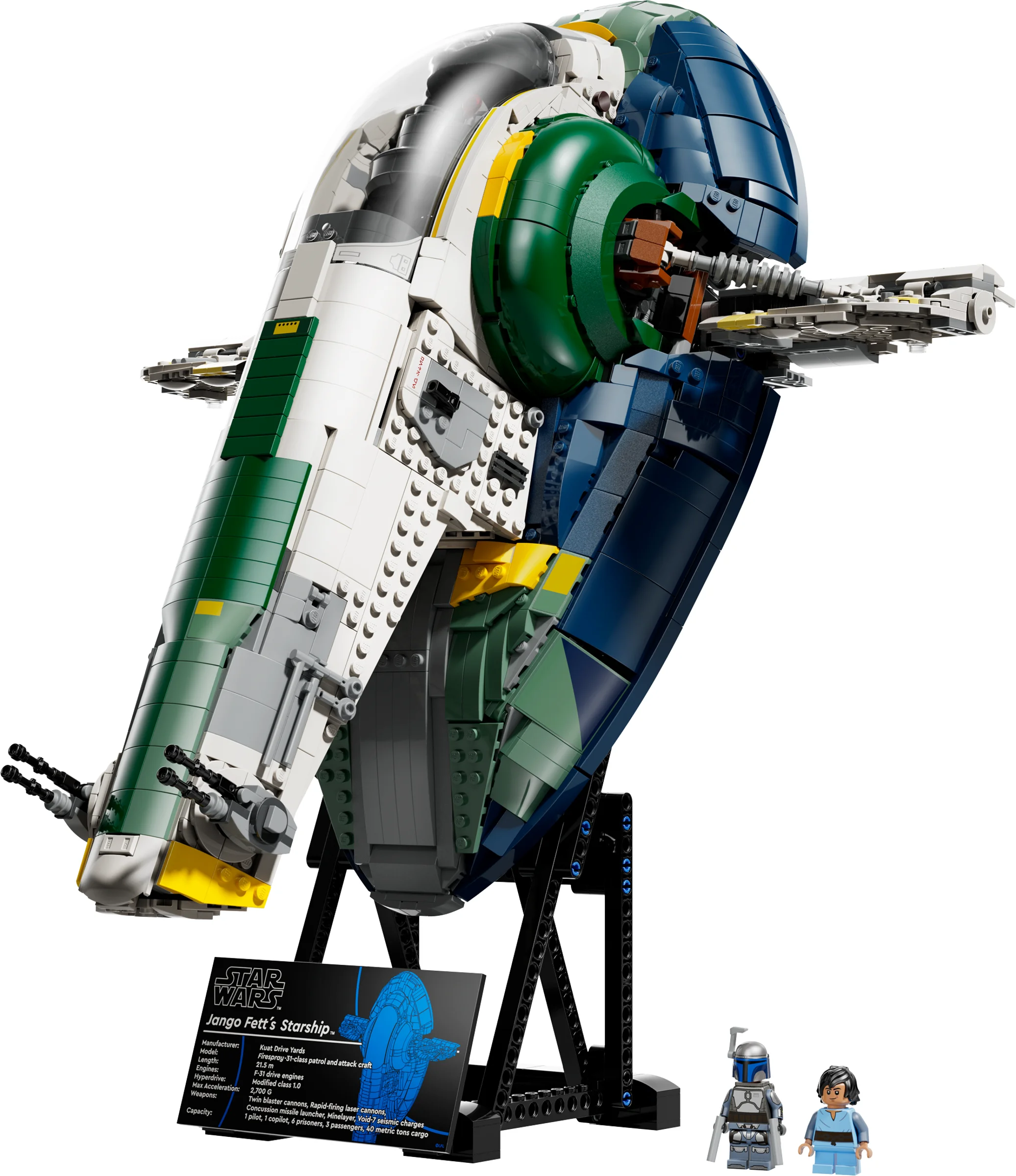 LEGO 75409 - Recenzie LEGO Star Wars 75409 Jango Fett's Starship: O legendă reimaginată
