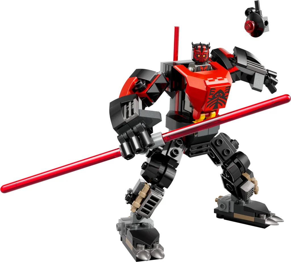 LEGO 75411 - Recenzie LEGO Star Wars 75411 Darth Maul Mech: Lordul Sith primește un upgrade mecanic