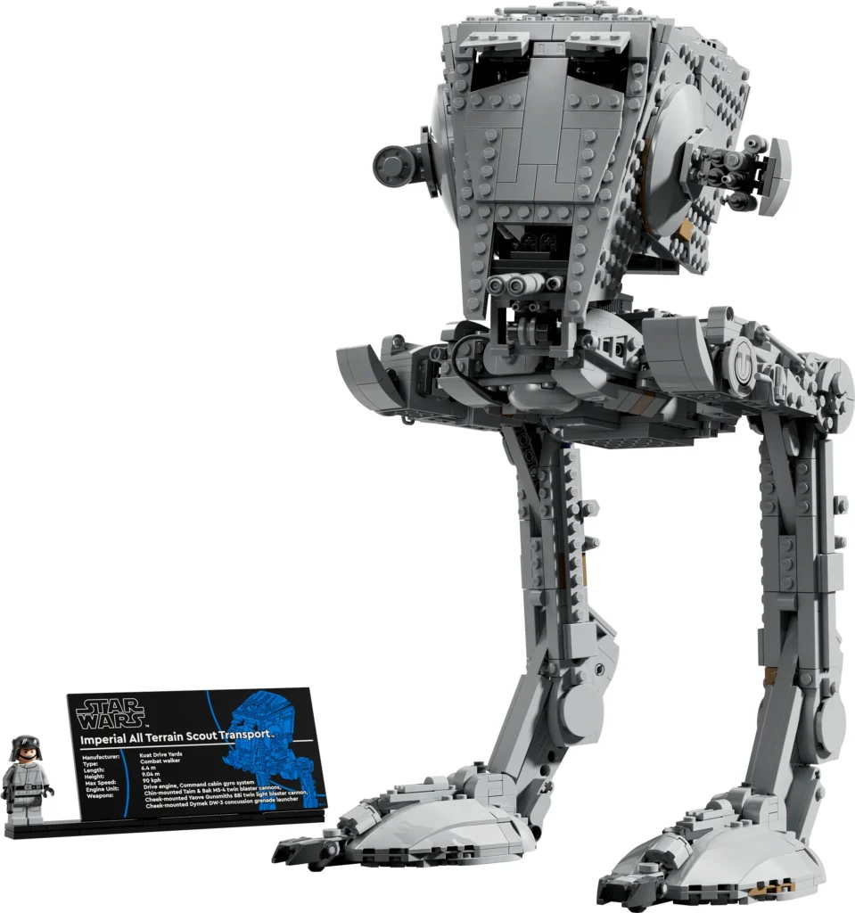 LEGO 75417 - Recenzie LEGO Star Wars 75417 AT-ST: Gigantul UCS pe două picioare