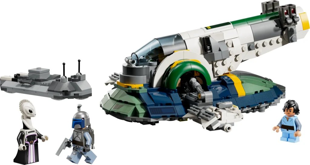 LEGO 75433 - Recenzie LEGO 75433 Jango Fett's Starship: Vânătorul de recompense se întoarce
