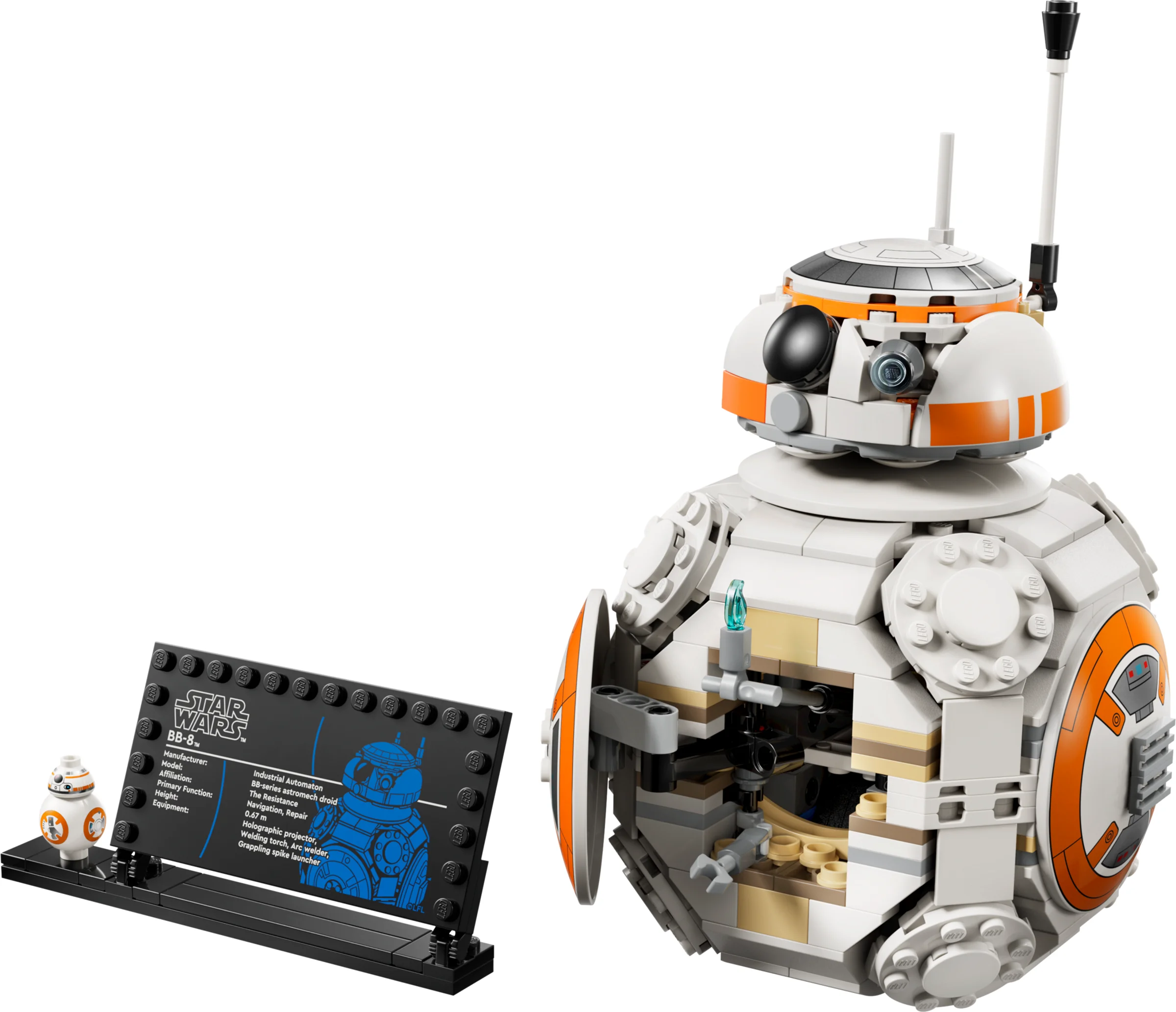 LEGO 75452 - Recenzie LEGO Star Wars 75452 BB-8: Droidul simpatic se întoarce cu un preț piperat