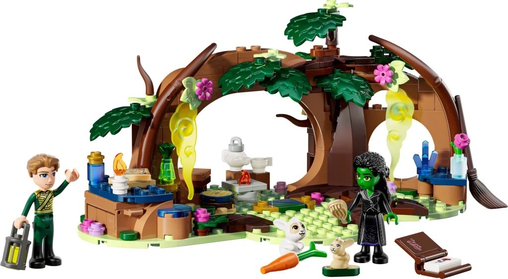 LEGO 75687 - Recenzie LEGO Wicked 75687 Refugiul Elphabei: O scenă magică din Oz