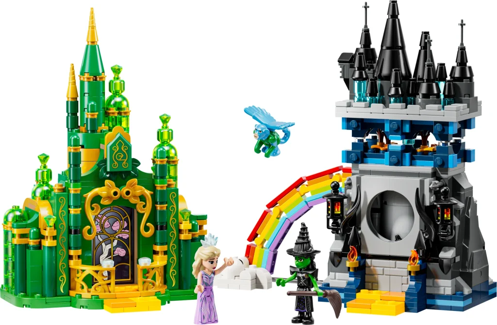 LEGO 75689 - Recenzie LEGO 75689 Emerald City & Kiamo Ko Castle: O călătorie dublă în lumea Wicked