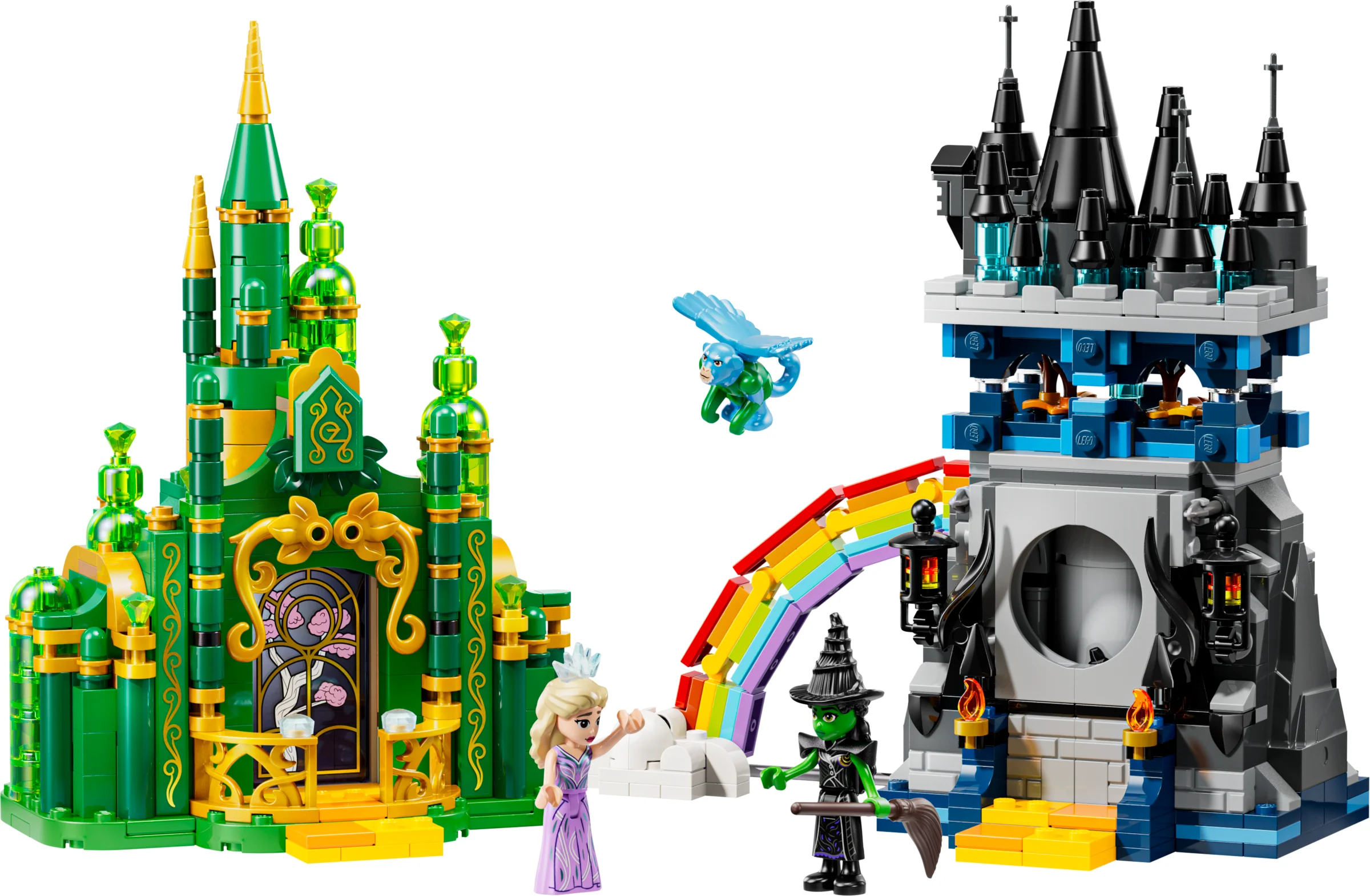LEGO 75689 - Recenzie LEGO 75689 Emerald City & Kiamo Ko Castle: O călătorie dublă în lumea Wicked
